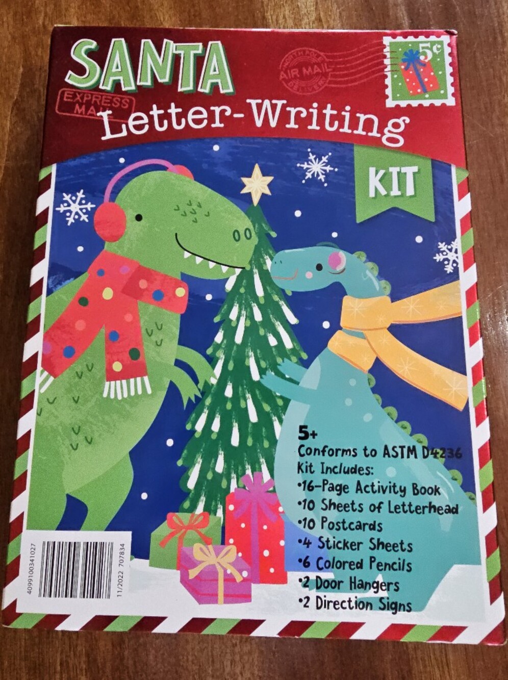 Kids Christmas Letter Writing Kit